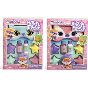 Set de baie cu masca de somn My Best Friends MARTINELIA
