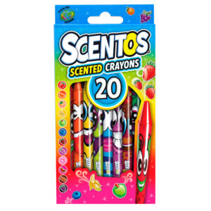 Set 20 creioane cerate aromate Feeria Fructelor Scentos