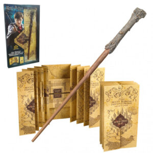 Set bagheta Harry Potter + mapa Marauders NOBLE COLLECTION