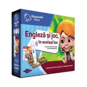 Joc interactiv PACHET ENGLEZA - carte si creion electronic Raspundel Istetel ALBI