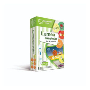 Joc de memorie: Lumea sunetelor Raspundel Istetel ALBI
