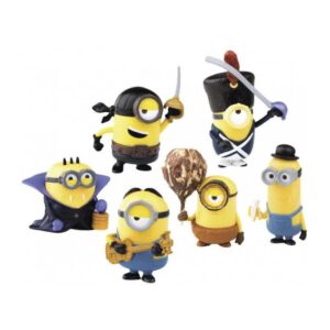 Brelocuri Minions 3D plastic 7 cm Minions ILLUMINATION