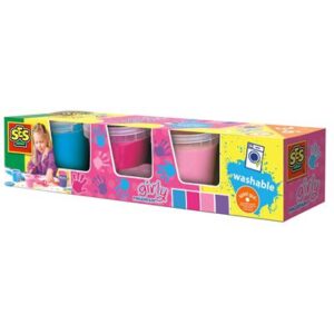 Vopsea - degetele pentru fete 4 culori x 150ml SES