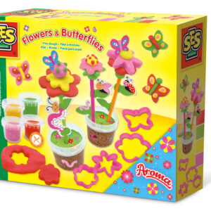 Play Dough - Flori si fluturi SES