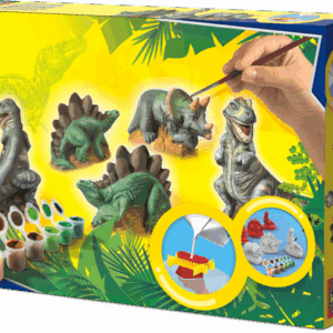 Set turnare si Pictura - Dinozauri SES