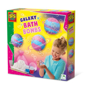 Set creativ de jucarie copii Bombe de baie Galaxy SES