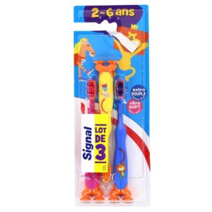 SIGNAL Set Perie de dinti (3b.) p/copii 2-6 ani