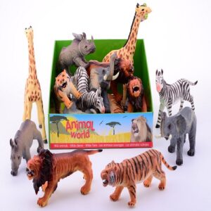 Animal World Wild Animals Soft 6ASS. JOHNTOY