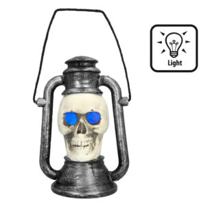 Lanterna cu craniu 26 x 18 cm BOLAND