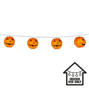 Ghirlanda pentru Halloween Dovleac LED 185 cm BOLAND