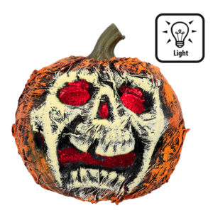 Decorare pentru Halloween dovleac cu lumina 21 cm BOLAND