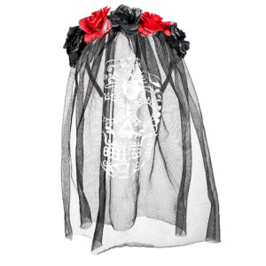 Tiara La Calavera cu voal BOLAND