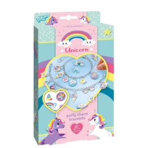 Set creativ bratari cu brelocuri Unicorn TOTUM