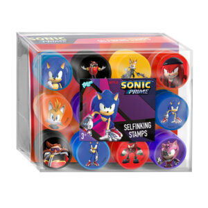 Set 12 stampile cu Sonic Prime TOTUM