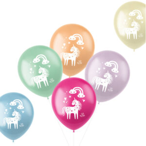 Set 6 Baloane latex 33 cm Unicorn Folat