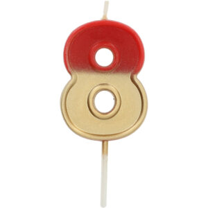 Lumanare Retro Vibes Warm Hues Metallic Cifra 8 Folat