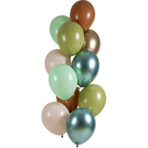 Set 12 Baloane latex Safari Chique 33cm Folat