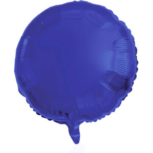 Balon Folie Matte Albastru Metallic 45 cm Folat