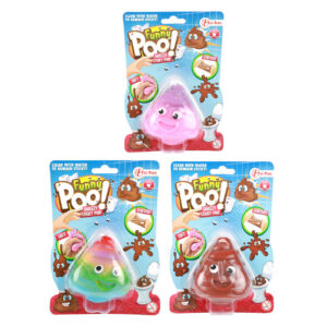 Jucarie antistres FUNNY POO Sticky Stretchy Toi Toys