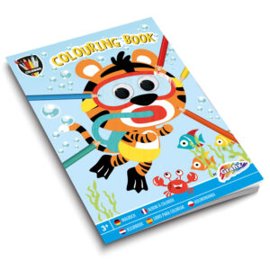 Carte de colorat A4 24 file cu ochi amuzanti Grafix