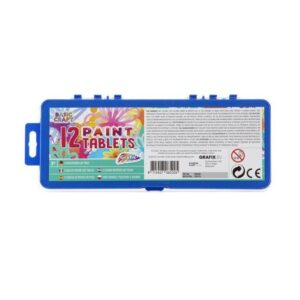 Vopsea acuarela 12 cul. Cu pensula Grafix