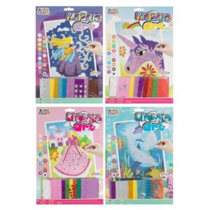 Set creativ Mosaic A5 II in asort GRAFIX