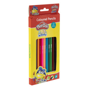 Set 12 creioane colorate Play-Doh Grafix