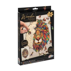 Puzzle lemn Leu Grafix