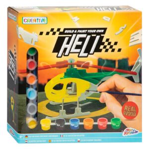 Set creativ Elicopter lemn GRAFIX