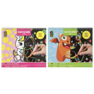 Carte razuibila Scratch 20 x 24 cm in asort. Grafix