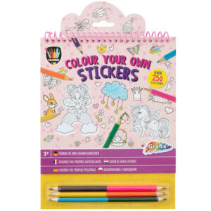 Carte de colorat autocolant Grafix