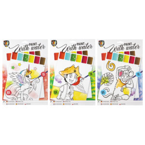 Set pictura. Grafix. Vopsele cu apa A4 in asort. Grafix