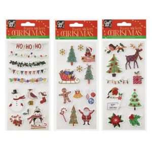 Set stickere din spuma motive de Craciun in asort. Grafix NY