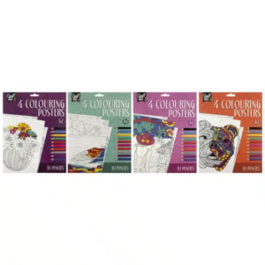 Coli de colorat si activitati in asort Grafix