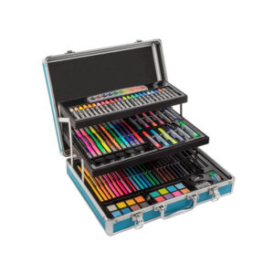 Set de arta in cutie metalica NASSAU 139 buc GRAFIX