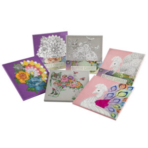 Panza de colorat Glitter 30 х 30 cm in asort. GRAFIX