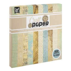 Hartie de scrapbooking 20 x 20 cm in asort. GRAFIX