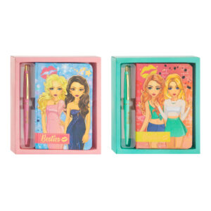 Set Jurnal cu pix Besties 15x10.5cm in asort. Grafix