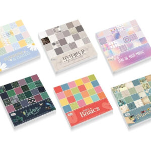 Carton decor 30.5x30.5cm. 220 gsm. 24 foi in asort. GRAFIX