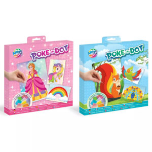 Set de creatie Poke-a-dot in asort. GRAFIX