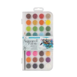 Set acuarele 36 culori Nassau Fine Art GRAFIX