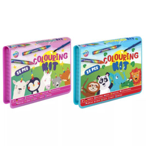 Set pictura si desen 22 piese in cutie de plastic 11 x 14.8 cm in asort. GRAFIX