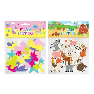 Set adezive din spuma Moxy Unicorn/Ferma in asort. GRAFIX NY