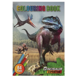 Carte de colorat A4 64 p. Dinosaur Expedition GRAFIX