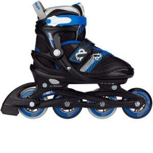 Role ajustabile negru/albastru 37-40 NIJDAM