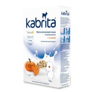 Terci cu lapte de capra-multicereale-dovleac Kabrita 7x180g