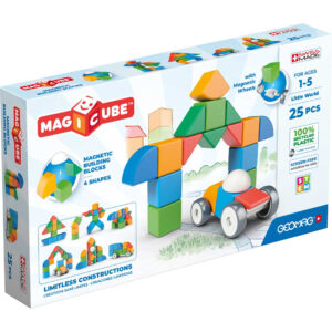 Cuburi magnetice Magicube 4 forme ,25 buc GEOMAG