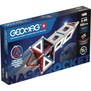 Set constructor Panouri clasice RE Nasa Rocket Sp 103buc GEOMAG