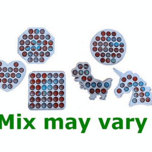 Siple dimple De Luxe Tie Dye in asort. 12cm Dinotoys