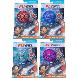 Jucarie Flyball Boomerang 5x7.5cm cu lumina in asort. Sinovan